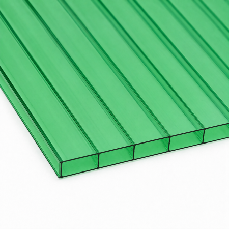 Policarbonat verde 8mm, 2.1 x 6 metri